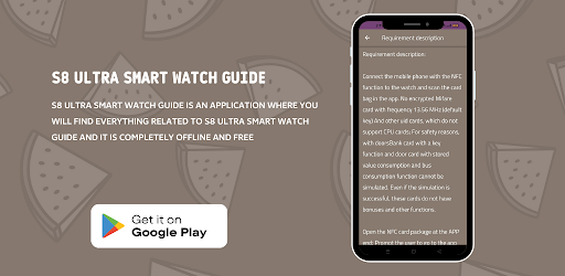 S8 Ultra Smart Watch Guide Screen 3