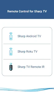 Sharp Smart TV Remote