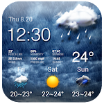 Cover Image of Download 2018 weather forecast app ☔️. 16.6.0.6271_50157 APK