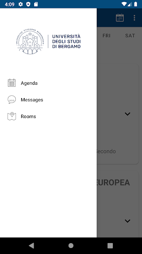 Android application EasyUnibg screenshort