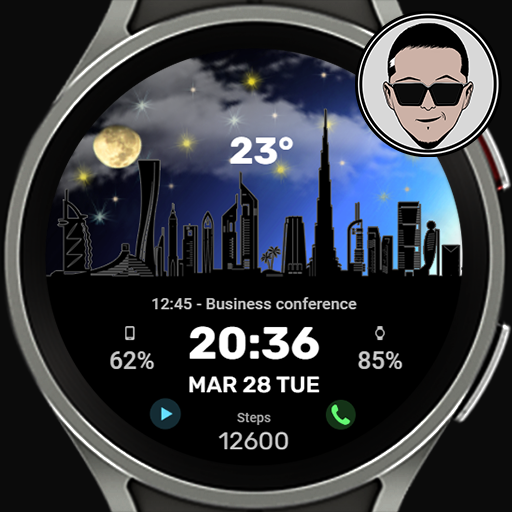 WFP 313 Urban watch face Download on Windows