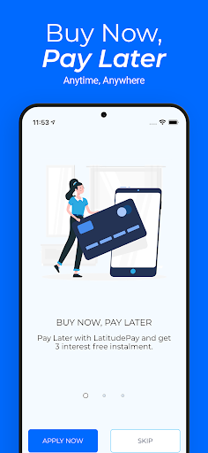 Android application LatitudePay (MY) screenshort