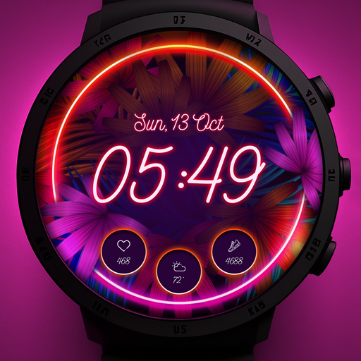 Neon Glow Watch Faces Download on Windows