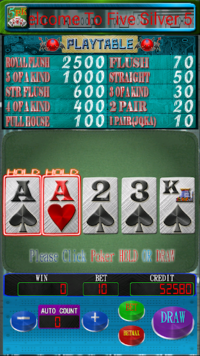 Five Silver 5PK(Poker) Screen 3