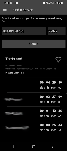 Ark Server Pulse Screen 3