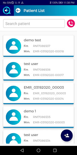 Android application TiaTele HUB screenshort