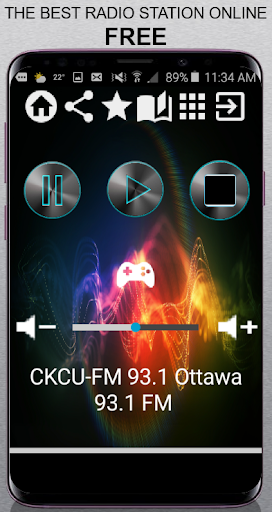Android application CKCU-FM 93.1 Ottawa 93.1 FM CA screenshort