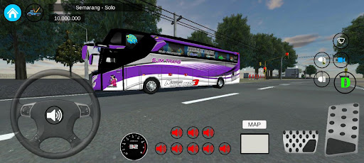 Android application Bus Ratu Maher Simulator screenshort