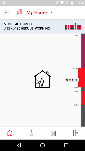 Android application Zehnder Connect screenshort