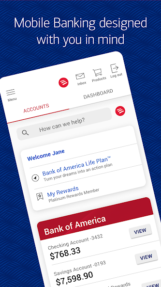 Bank of America Mobile Banking 22.07.04 APK + Mod (Unlimited money) إلى عن على ذكري المظهر