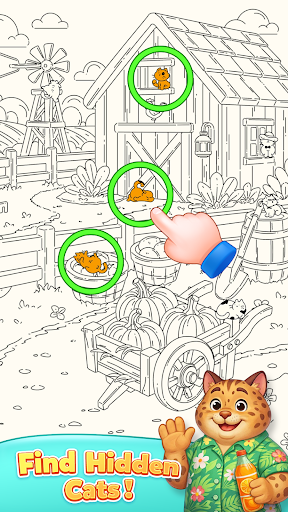 Cat Kitchen: Food Sort Puzzle ekran görüntüsü