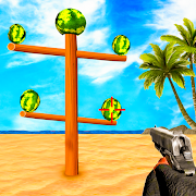 Watermelon Shooter Game - Fruit Gun Shooting