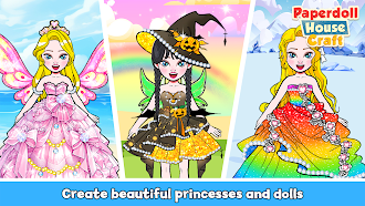 Game screenshot Paperdoll House Craft - DIY apk download