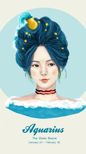 Aquarius Sign Screen 3