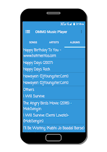 OMMO Music Player Screenshot