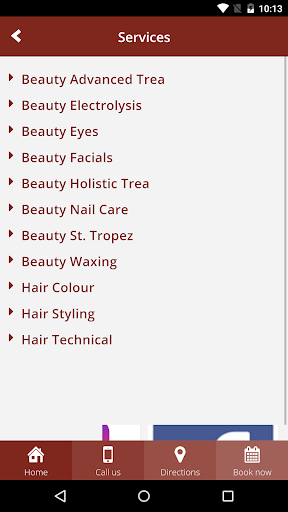 Reds Hair & Beauty Screen 2