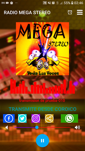 RADIO MEGA STEREO COROICO Screen 2