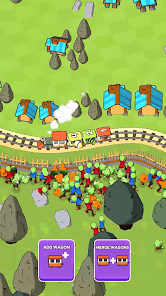 Merge Train Battle 1.0 APK + Мод (Unlimited money) за Android