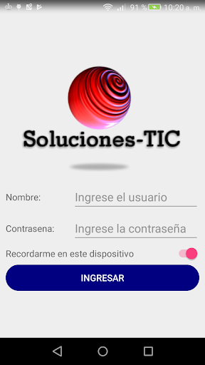 Android application POS-MASTER DASHBOARD screenshort