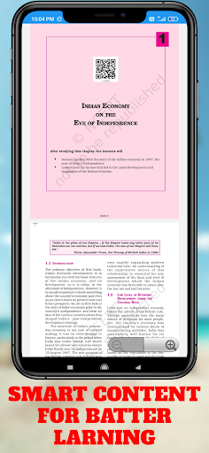 Class 12th Economics Book Screen 2