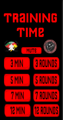 Android application Trainning Time screenshort