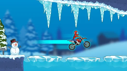 Moto X3M Winter Edition  Chilling Motorcycle Racing Adventure! 