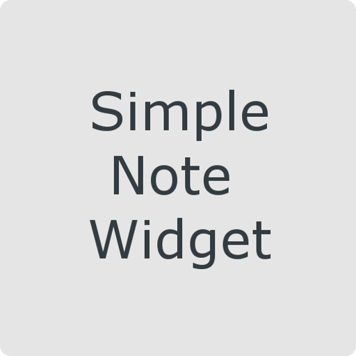 Simple Note Widget Header - AppWisp.com
