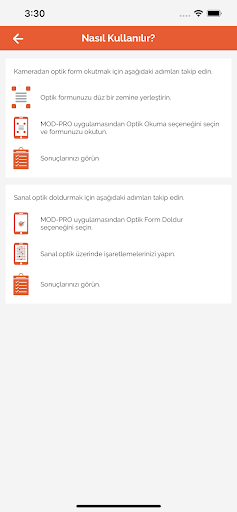 Optik Değerlendirme Sistemi Screen 3