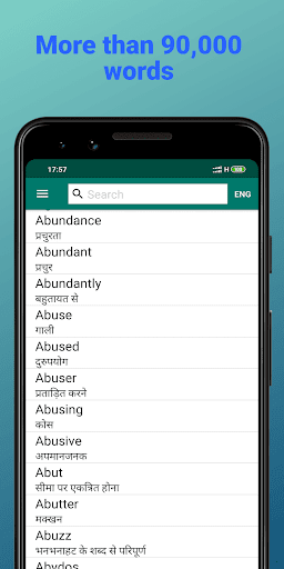 Android application Hindi Dictionary - Offline screenshort