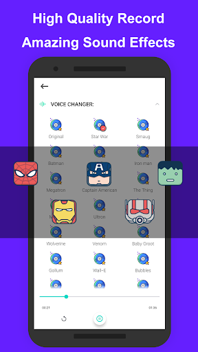 Voice Changer: Voice Effects Screen 2
