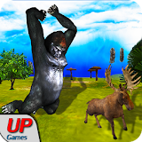 Wild Jungle Gorilla Simulator icon