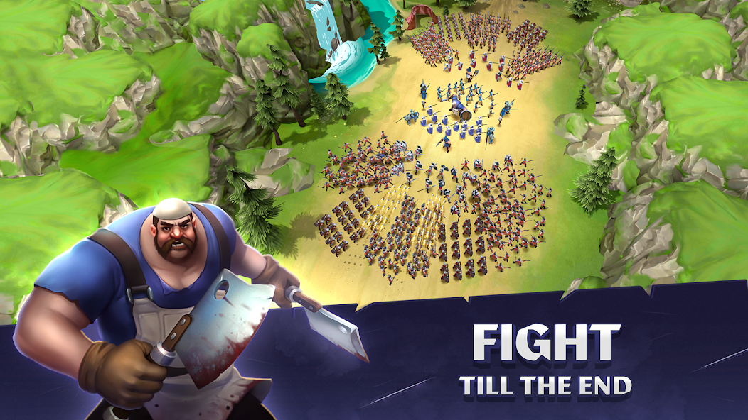 Kingdom Clash - Battle Sim  (Mod Money)