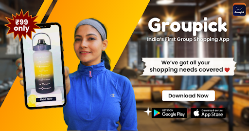 Android application Groupick: Group Shopping App screenshort