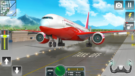 Flight Simulator : Plane Games  screenshots 11