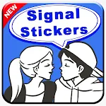 Cover Image of Download Stickers For Signal  APK