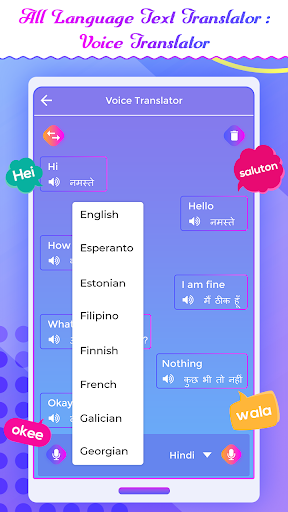 Android application All Language Text Translator - screenshort