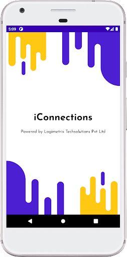 Android application iConnections screenshort