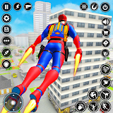 Flying Superhero Spider games icon