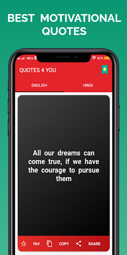 Android application Daily Motivational Life Quotes screenshort