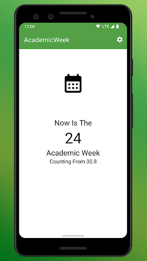 Android application AcademicWeek screenshort