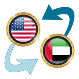 Icon image US Dollar to UAE Dirham