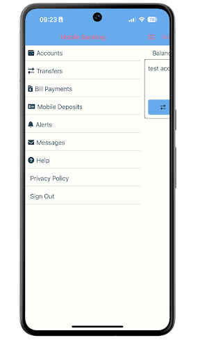 BankSouth i2Mobile Screen 2