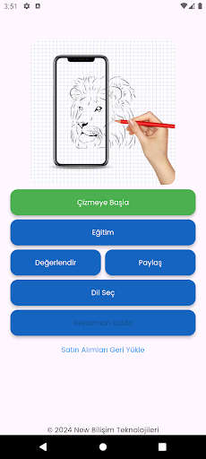 Uygulama önizlemesi