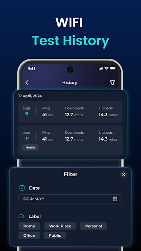 WiFi Analyzer Speed Tester