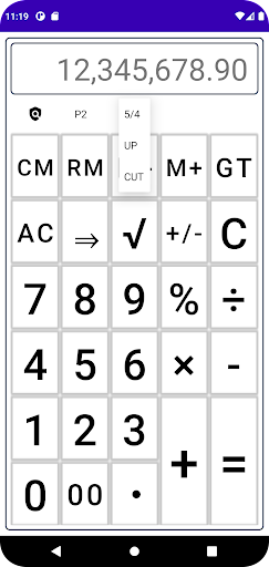 big button calculator Screen 3