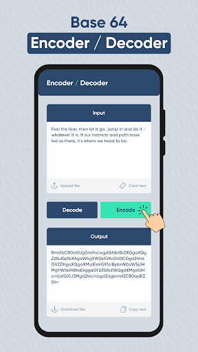 Base64 Encoder/Decoder Screenshot 2 - AppWisp.com