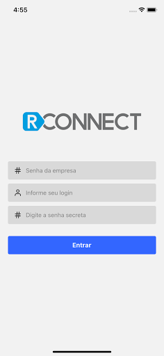 Android application RConnect screenshort