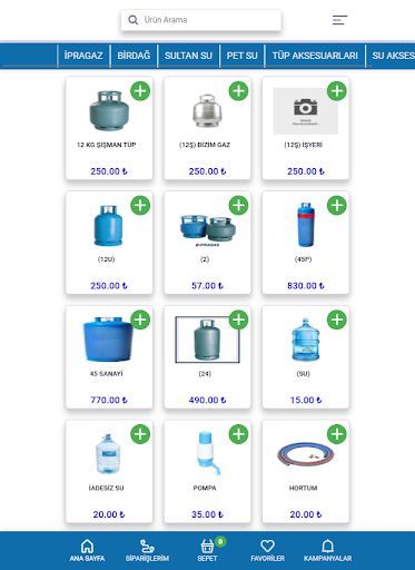 Android application Kır Ticaret screenshort