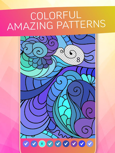 Antistress Coloring By Numbers Screen 3