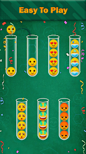 Emoji Sort: Emoji Match Puzzle